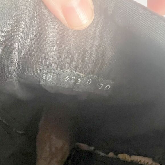 Distressed Square Toe Harness Boots Women's Size 11 Brown Faux Leather Moto Boho - Picture 12 of 13